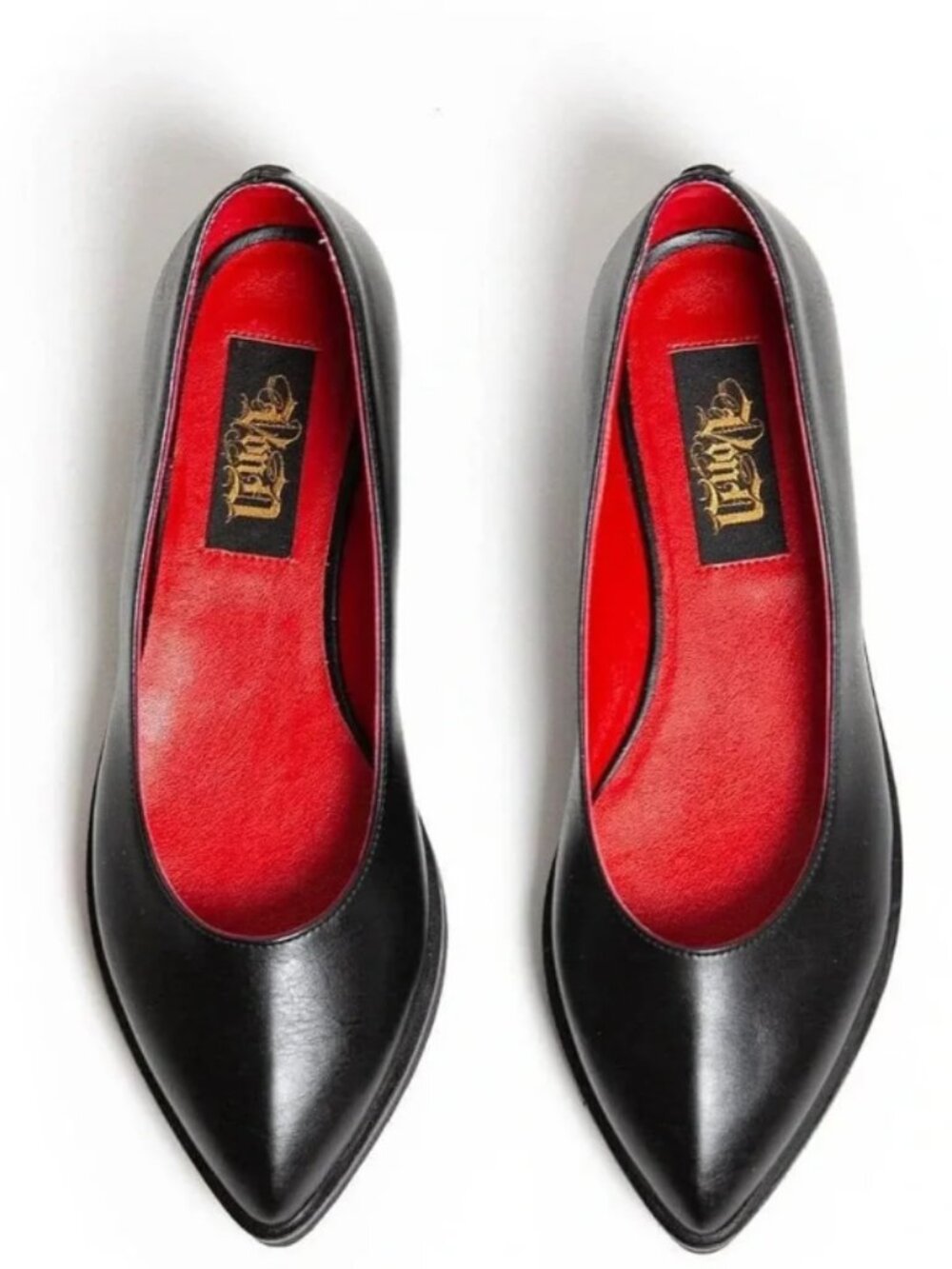 New In Box Kat Von D Roxy Black Flats